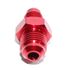 RED AN4 4AN TO AN6 6AN  Male Thread Straight Aluminum Anodized Fitting Adapter