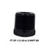 Two (2) Black Aluminum Oil Filter with 1/2-28 to 3/4NPT Threading