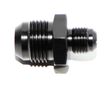 AN6 6AN TO AN10 Male Thread Straight Aluminum Anodized Fitting Adapter Black