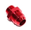 1x 10AN Male to M18x1.5Metric Male Thread Aluminum Hose End Fitting Adapter Red