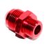 1x 10AN Male to M18x1.5Metric Male Thread Aluminum Hose End Fitting Adapter Red