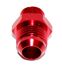 1x 10AN Male to M18x1.5Metric Male Thread Aluminum Hose End Fitting Adapter Red