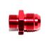 1x 10AN Male to M18x1.5Metric Male Thread Aluminum Hose End Fitting Adapter Red