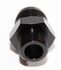 -8AN Male to M16x1.5Metric Male Flare Hose End Fitting Adapter Black 0 Degree