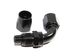 New -10AN AN10 90 Degree Swivel Oil/Fuel/Gas Line Hose End Fitting Adapter Black