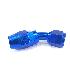 45 Degree -8AN Female Swivel Oil/Fuel/Gas Line Hose End Fitting Adapter Blue