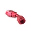 -8AN AN8 45 Degree Swivel Oil/Fuel/Gas Line Hose End Fitting Adapter Red