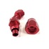 -8AN AN8 45 Degree Swivel Oil/Fuel/Gas Line Hose End Fitting Adapter Red