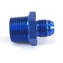 -8AN Male to 3/4NPT Male Thread Aluminum Anodized Hose End Fitting Adapter Blue