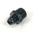 -8AN Male to 3/4NPT Male Thread Aluminum Anodized Hose End Fitting Black Adapter