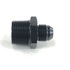 -8AN Male to 3/4NPT Male Thread Aluminum Anodized Hose End Fitting Black Adapter