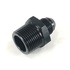 -8AN Male to 3/4NPT Male Thread Aluminum Anodized Hose End Fitting Black Adapter