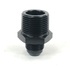 -8AN Male to 3/4NPT Male Thread Aluminum Anodized Hose End Fitting Black Adapter