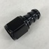 -10AN Straight Push on Lock Gas Oil Fuel Line Hose End Fitting black