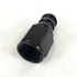 -10AN Straight Push on Lock Gas Oil Fuel Line Hose End Fitting black