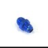 -8AN Male to -10AN Male Thread Straight Hose End Fitting Adapter Blue