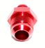 AN6 6AN TO AN10 Male Thread Straight Aluminum Anodized Fitting Adapter Red