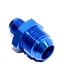 AN6 6AN TO AN10 Male Thread Straight Aluminum Anodized Fitting Adapter Blue