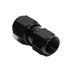 (one) Straight AN8 8AN to AN-10 Female Swivel Fuel Oil Gas Line Fitting Black