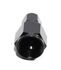 (one)AN6 Female to 10AN AN-10 Female Straight Flare Swivel Fitting Adapter Black