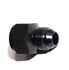 (one) Black AN10 Female to 8AN AN-8 Male Straight Flare Swivel Fitting Adapter