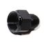 (one) Black AN10 Female to 8AN AN-8 Male Straight Flare Swivel Fitting Adapter