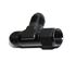 (one)AN8 8-AN Female to 2x AN8 8-AN Male Black 3-Way Tee T-Piece Fitting Adapter