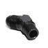 (one) AN8 8AN Male to 3/8NPT Male 45 Degree Fuel Oil Gas Line Fitting Adapter