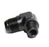 (one) 90 Degree AN10 10AN Male to 3/8NPT Male Fuel Oil Gas Line Fitting Adapter