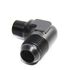 (one) 90 Degree AN10 10AN Male to 3/8NPT Male Fuel Oil Gas Line Fitting Adapter