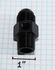 (one) AN10 Male to 1/2NPT Male Straight Flare Fitting w/ 1/8NPT Gauge Port