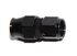 (one) AN8 8AN AN-8 Straight Swivel Fuel Oil Gas Line Hose End Fitting Black