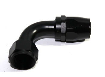 (one) 16AN AN16 90 Degree Swivel Oil/Fuel/Gas Line Hose End Fitting Adapter