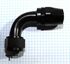 (one) 16AN AN16 90 Degree Swivel Oil/Fuel/Gas Line Hose End Fitting Adapter