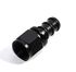 1Pcs Black AN12 12AN AN-12 Push On/ Push Lock Hose End Fitting Adapter EMUSA