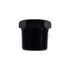 One (1) Black Aluminum Oil Filter with 1/2-28 to 3/4NPT Threading