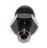 AN6 6AN TO AN10 Male Thread Straight Aluminum Anodized Fitting Adapter Black