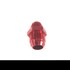 -8AN Male to -10AN Male Thread Straight Hose End Fitting Adapter Red