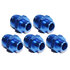 5x Blue AN12 M20*1.5Oil/Fuel Line Hose End Male/Female Union Fitting Adapter New