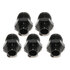 5Pcs/Set -12AN Male to M20x1.5Metric Male/Female Hose End Fitting Adapter Black