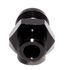 1x10AN Male to M18x1.5Metric Male Thread Aluminum Hose End Fitting Adapter Black