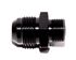 1x10AN Male to M18x1.5Metric Male Thread Aluminum Hose End Fitting Adapter Black