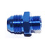 AN8 M16*1.5 Oil/Fuel Line Hose End Male/Female Union Blue Fitting Adapter