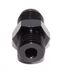 6AN AN-6 TO M14X1.5 NPT Male Thread Aluminum Anodized Fitting Adapter BLACK