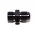 6AN AN-6 TO M14X1.5 NPT Male Thread Aluminum Anodized Fitting Adapter BLACK