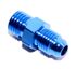 4AN AN-4 TO M12X1.5 NPT Male Thread Aluminum Anodized Fitting Adapter BLUE