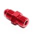 4AN AN-4 TO M12X1.5 NPT Male Thread Aluminum Anodized Fitting Adapter RED