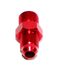 4AN AN-4 TO M12X1.5 NPT Male Thread Aluminum Anodized Fitting Adapter RED