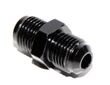 -6AN Male to -6AN 0 Degree Flare Male Hose End Fitting Adapter Black New Brand