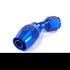 45 Degree -8AN Female Swivel Oil/Fuel/Gas Line Hose End Fitting Adapter Blue